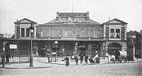 La gare de la Bastille au début du XXe siècle.