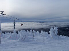 The Gem Lake Express lift at Big White