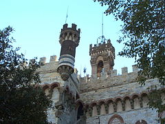 Le château Mackenzie à Gênes.