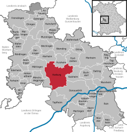 Harburg (Schwaben) in DON.svg