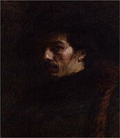 Portrait de Legros par Fantin-Latour.