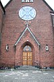 Immaculatakirken. Entrance portal