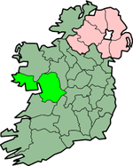 Placering af Galway
