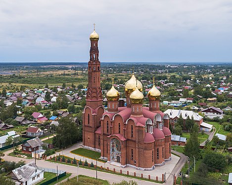 319. Воскресенская (Красная) церковь, Вичуга Автор — A.Savin