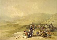 Shechem'deki Yakup Kuyusu, 17 Nisan 1879,[1] David Roberts