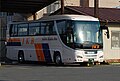 上信観光バスの車両 日野・セレガ（2代目） 新塗装車