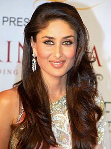 Kareena Kapoor clad in a white sari