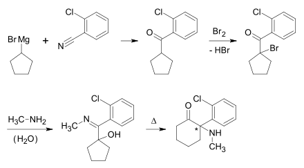 Ketamin-Synthese