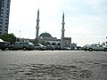 King Fahd Mosque Sarajevo from far
