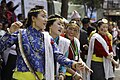 Kirati Rai women in Sakela Ubhauli festival