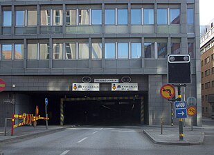 Tunnelinfart från Centralbron