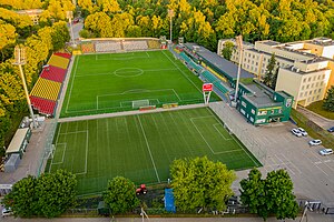 Das LFF-Stadion in Vilnius (2023)