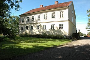 Lilla Bjurum, huvudbyggnad, fasad mot sydost (2007).