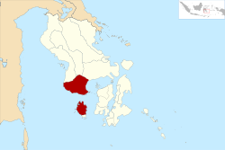 ボンバナ県の領域(2010年時点)