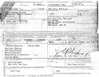 Scanned image of part of a U.S. naval service record