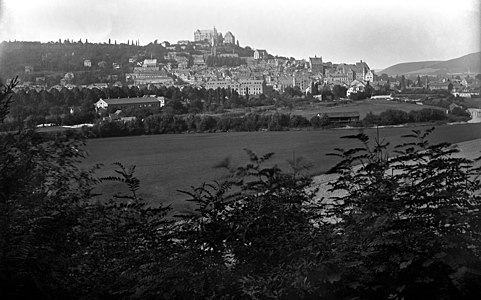 Stadtansicht von Süden nach 1891