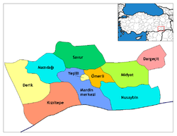 Mardin Siyasi Haritası