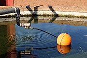 Mechanischer Schwimmregler einer Tränke