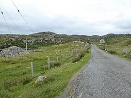 Gebäude in Meavaig