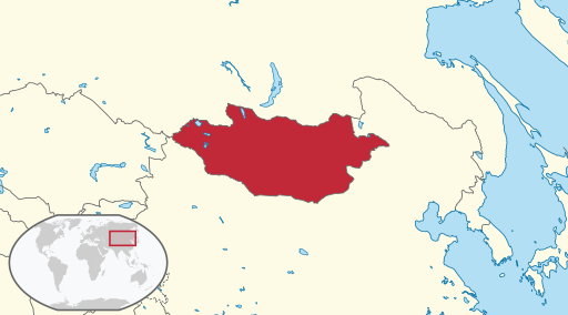 Mongolia in its region