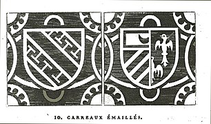 Carreau vernissé.