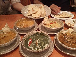 A Nepalese meal