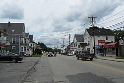 North Uxbridge, Business District