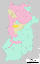 Ōyodo – Mappa