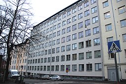 Pääskylänrinne 8, jossa Vaaksa Oy toimi vuodesta 1952. Sittemmin toimistotalo, nykyisin asuintalo.[1]