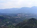 Il panorama dalla terrazza di Sommocolonia, direzione Barga