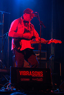 Performing in Pontevedra, Spain in 2008