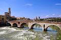 Pont de pierre à Vérone.