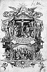 Titelvignette, 1870 Das Oberammergauer Passions-Spiel