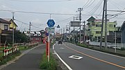 日高市栗坪付近