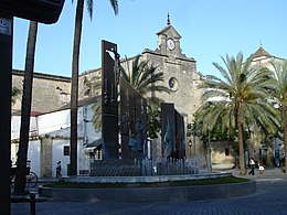 Frontal de la iglesia