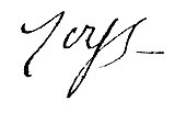 signature de Jean-Baptiste Loys