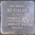 Stolperstein für Wilhelm Ast (Goltsteinstraße 144)