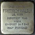 Stolperstein für Friedrich Walter (Moltkestraße 29)