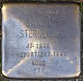 Stolperstein für Jakob Sternlicht (Zwirner Straße 33)