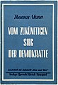 Vom künftigen Sieg der Demokratie 1938