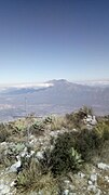 Cerro Tía Chena visto desde la Palmitosa en la Sierra del Fraile