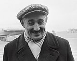 Tofiq Bahramov, a Soviet footballer and football referee from Azerbaijan.