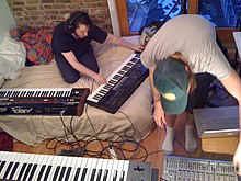 Too many synths, Oneohtrix Point Never, 2nd March 2010.jpg