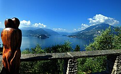 Vista dal castello di Vezio