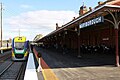 Southbound view, with VLocity set VL38 on Platform 1, July 2010