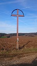 Veringenstadt, Feldkreuz im Höfle.