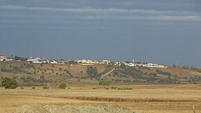 Vista parcial da vila de Panoias