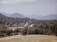 Vue du Vallon de Bouchère - ouest.