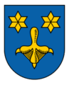 Wasservogelfuß im Wappen von Karlsruhe-Stupferich