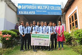 Orientation class at Saptarishi Multiple College